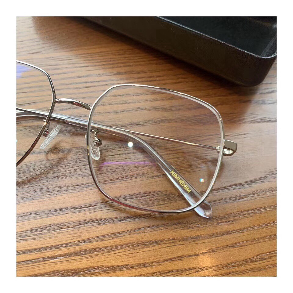 Mắt kính gọng kim loại phong cách thời trang dành cho nam và nữ