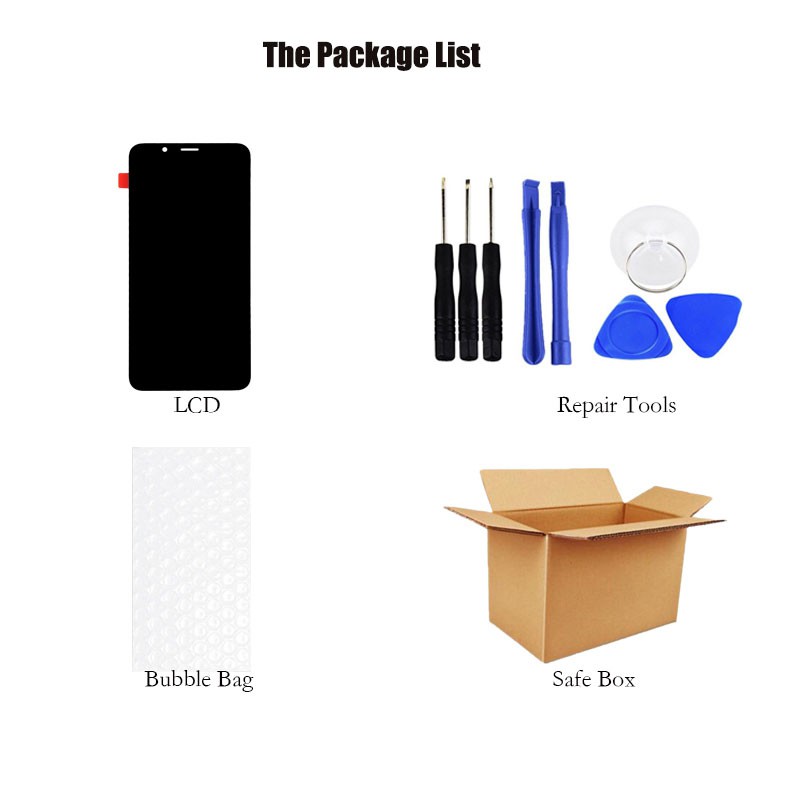 Màn Hình Cảm Ứng LCD 6.5" Thay Thế Dành Cho Itel Vision 1 Plus / Vision 1 Pro L6502 L6501