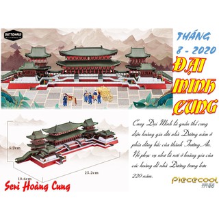Mô Hình Lắp Ghép kim Loại 3D Seri Hoàng Cung - Piececool MU