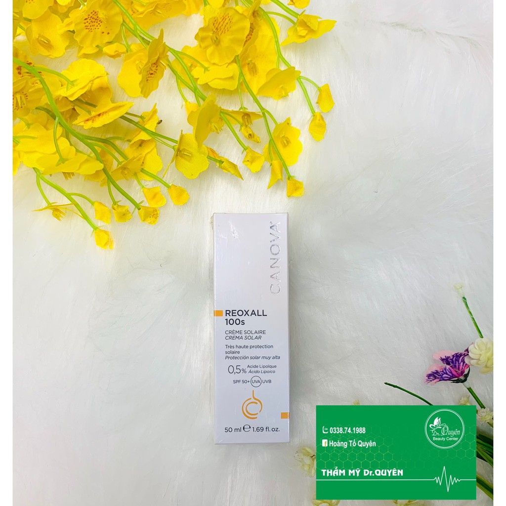 [CHÍNH HÃNG] Kem chống nắng CANOVA REOXALL 100S - SUN CREAM / dùng cho da nhạy cảm/kích ứng | BigBuy360 - bigbuy360.vn