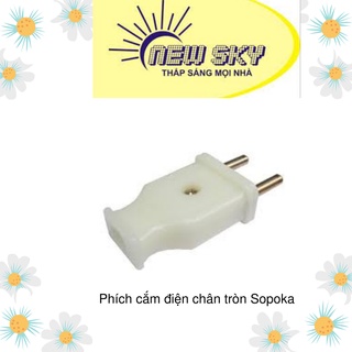 Phích cắm điện chân tròn