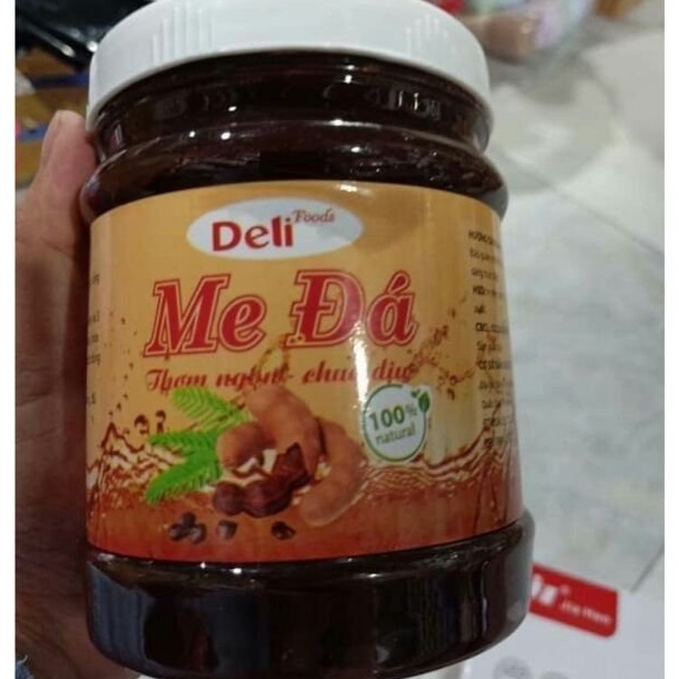 NGON XỈU  Đá me DELI hạt dẻo - Hủ lớn 800gr