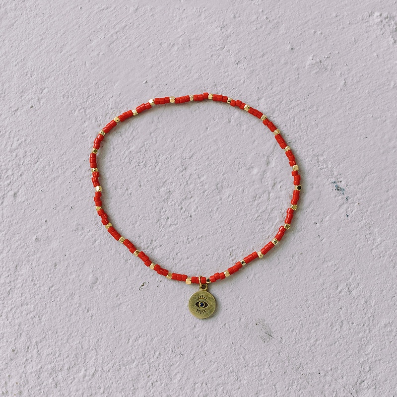 Vòng đeo tay hình mắt xanh KPOP BTS V