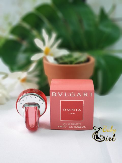 Nước hoa mini nữ Bvlgari Coral 5ml | Thế Giới Skin Care