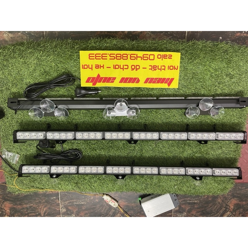 Thanh led Xanh, Đỏ PoLiCe 64 led