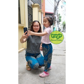 Set combo đặc biệt quần lanh mẹ con