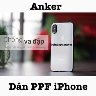 Dán Chống Va Đập PPF Full Mặt Sau và Cạnh Viền iPhone X iPhone XS Max