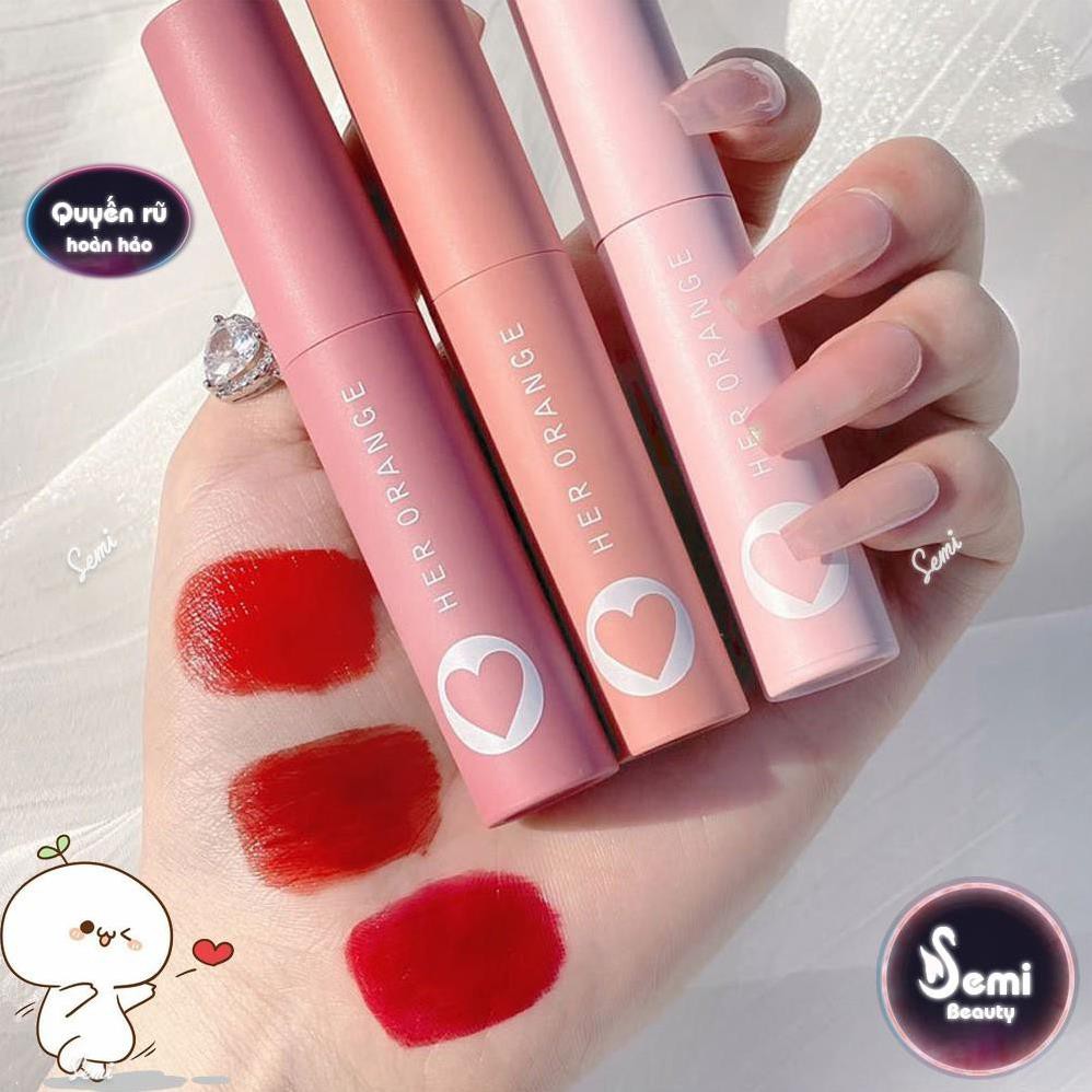 Set son kem lì lâu trôi mềm mượt herorange 3C slim | BigBuy360 - bigbuy360.vn