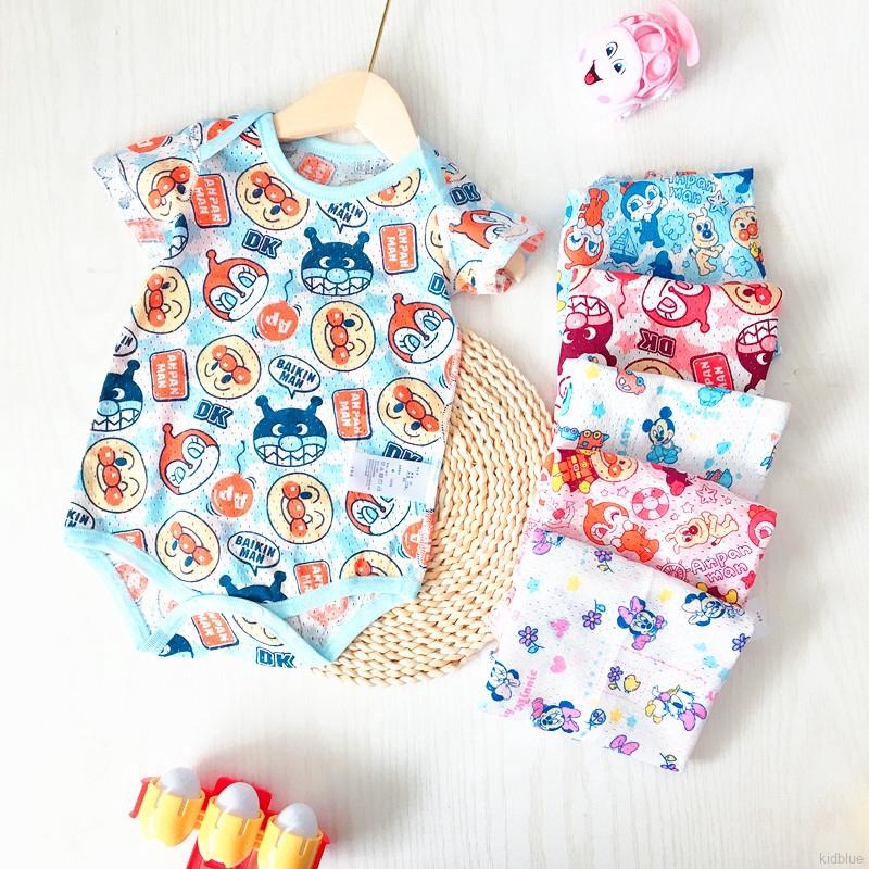 Jumpsuit Tay Ngắn Phong Cách Hàn Quốc Cho Bé