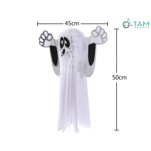 Mô hình con ma Halloween treo trang trí cao 55cm số 18 TAN
