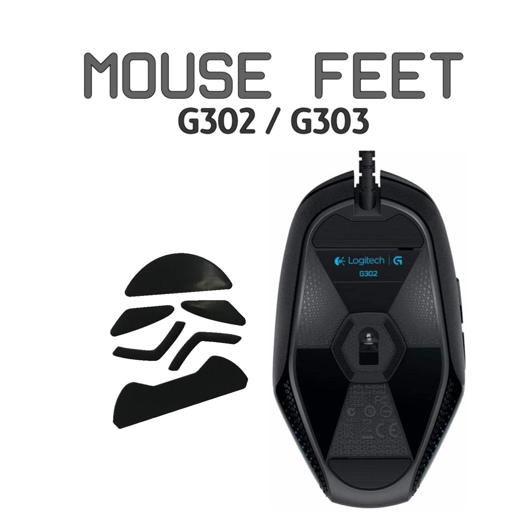 Miếng Dán Chuột Máy Tính Logitech G302 / G303