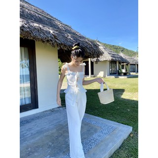 Set áo quần thun chỉ cột nơ-cloudy set