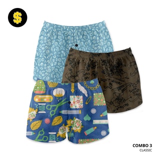 Quần đùi nam Hộp 3 boxer short Primus.