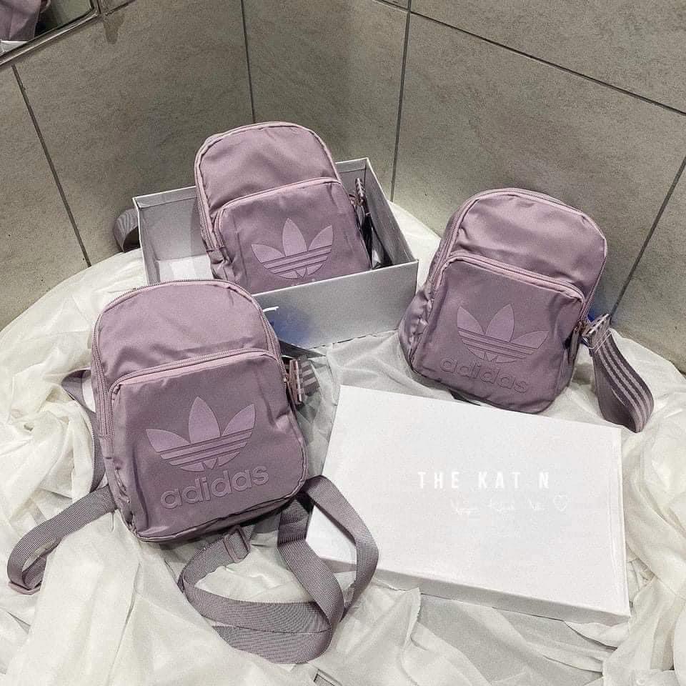 BALO DAS TÍM ĐEN SIZE MINI CHO BÉ VÀ MẸ - HÀNG XUẤT XỊN - EMMIT BL65