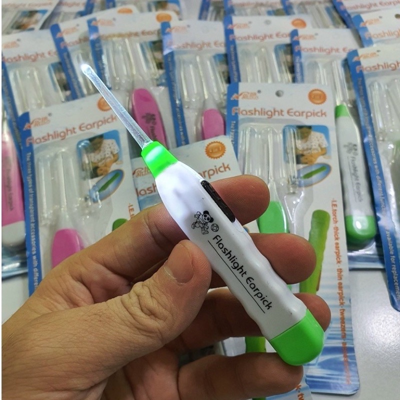 Dụng Cụ Lấy Ráy Tai Cho Bé Có Đèn