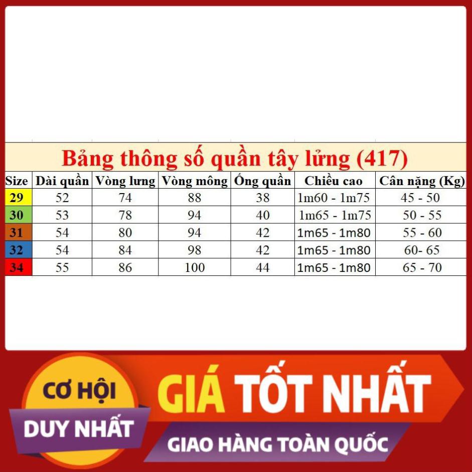 [HÀNG CAO CẤP] Quần tây lửng LD-TP-417Q