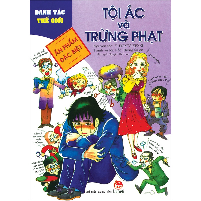 Sách - Danh tác thế giới - Tội ác và trừng phạt KDTT13174