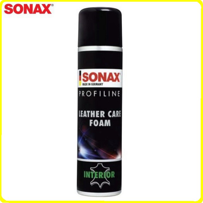 Sản phẩm Chai xịt làm sạch và bảo dưỡng da dạng bọt Sonax 289300 - 400ml .