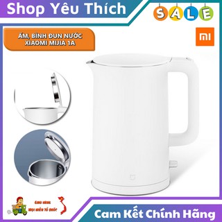 Ấm Đun Nước Siêu Tốc Xiaomi MIJIA 1A Công Suất Cao Lên Đến 1800W Có LED Hiển Thị