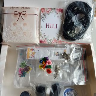 Set 06 - Làm resin mẫu dây chuyền quả cầu