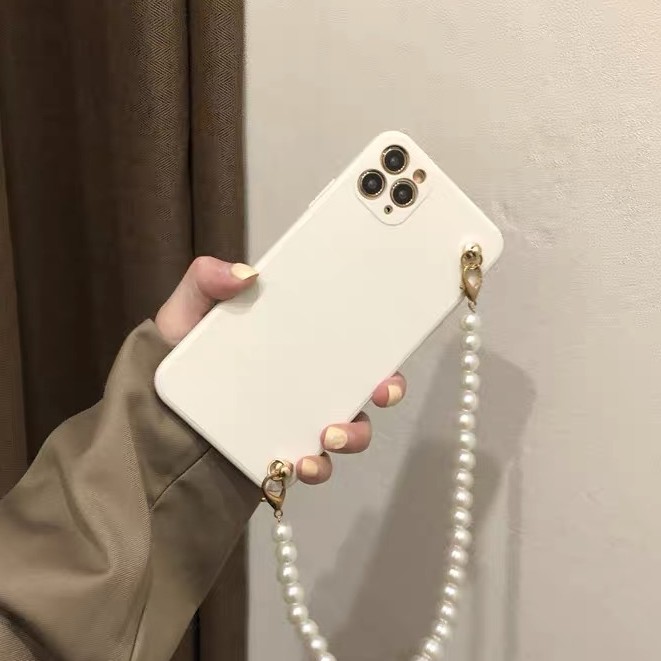Ốp Lưng Silicone Chống Rơi Màu Trơn Đơn Giản Cho Iphone 7 8 Plus 11 Pro Iphone 11 Pro Max 12 12 Pro 12 Promax