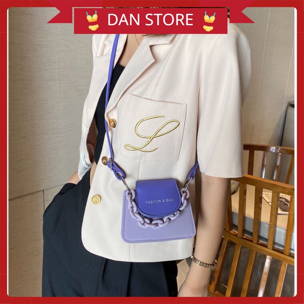 Túi Xách NữTặng QuàTúi Da Nữ Đeo Chéo cao cấp đựng đồ tiện lợi gọn gàng trẻ trung MÃ 3853