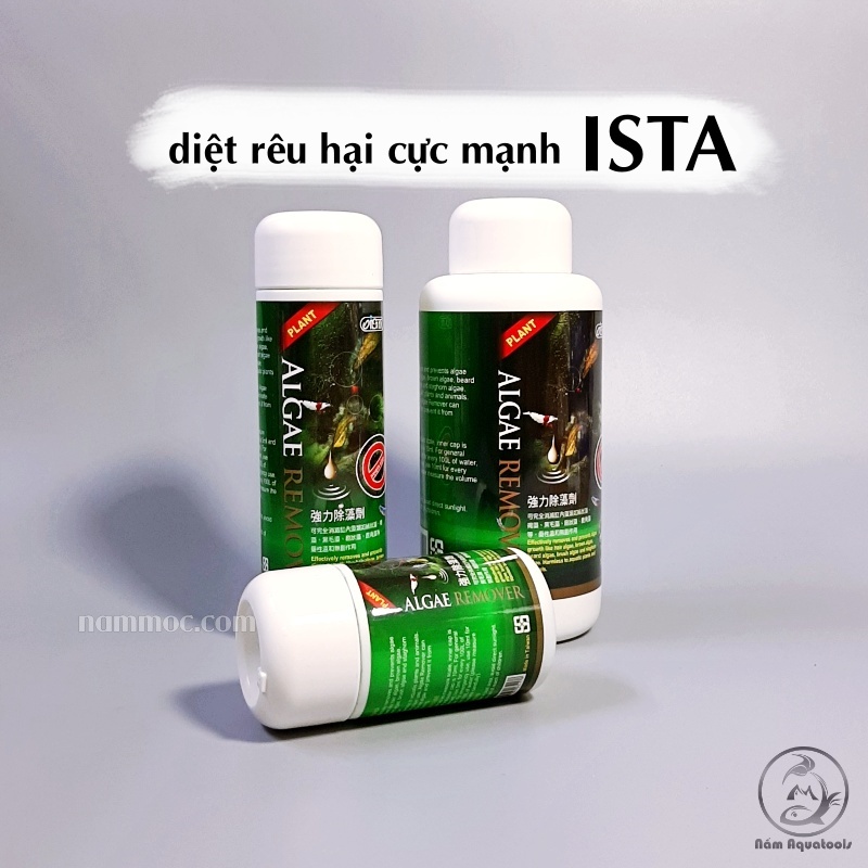 ISTA Premium Algae Remover | Chế Phẩm Diệt Rêu Hại Cho Bể Thuỷ Sinh
