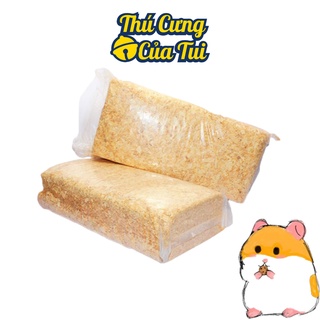 Mùn cưa nén lót chuồng - mùn thơm cho chuột hamster, nhím, bọ, thỏ - thú cưng của tui