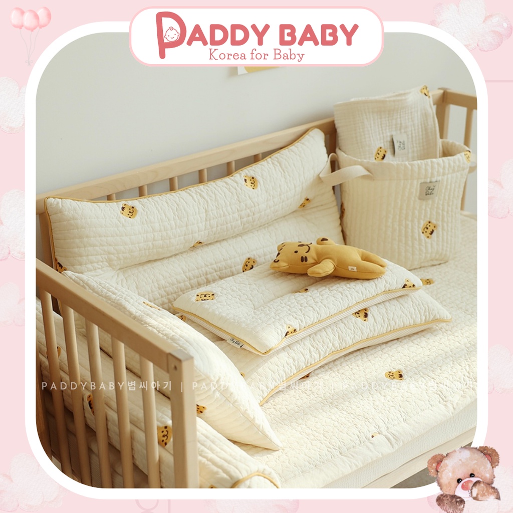 Gối chữ nhật Chezbebe nội địa Hàn size dày, trung, mỏng - Made in Korea
