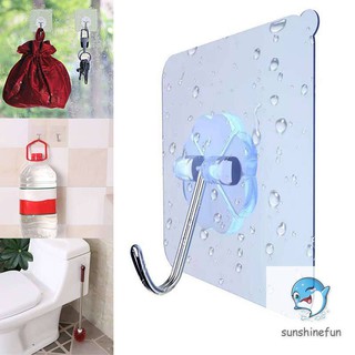 Móc treo trong suốt dán tường dùng treo đồ dùng nhà bếp , nhà tắm