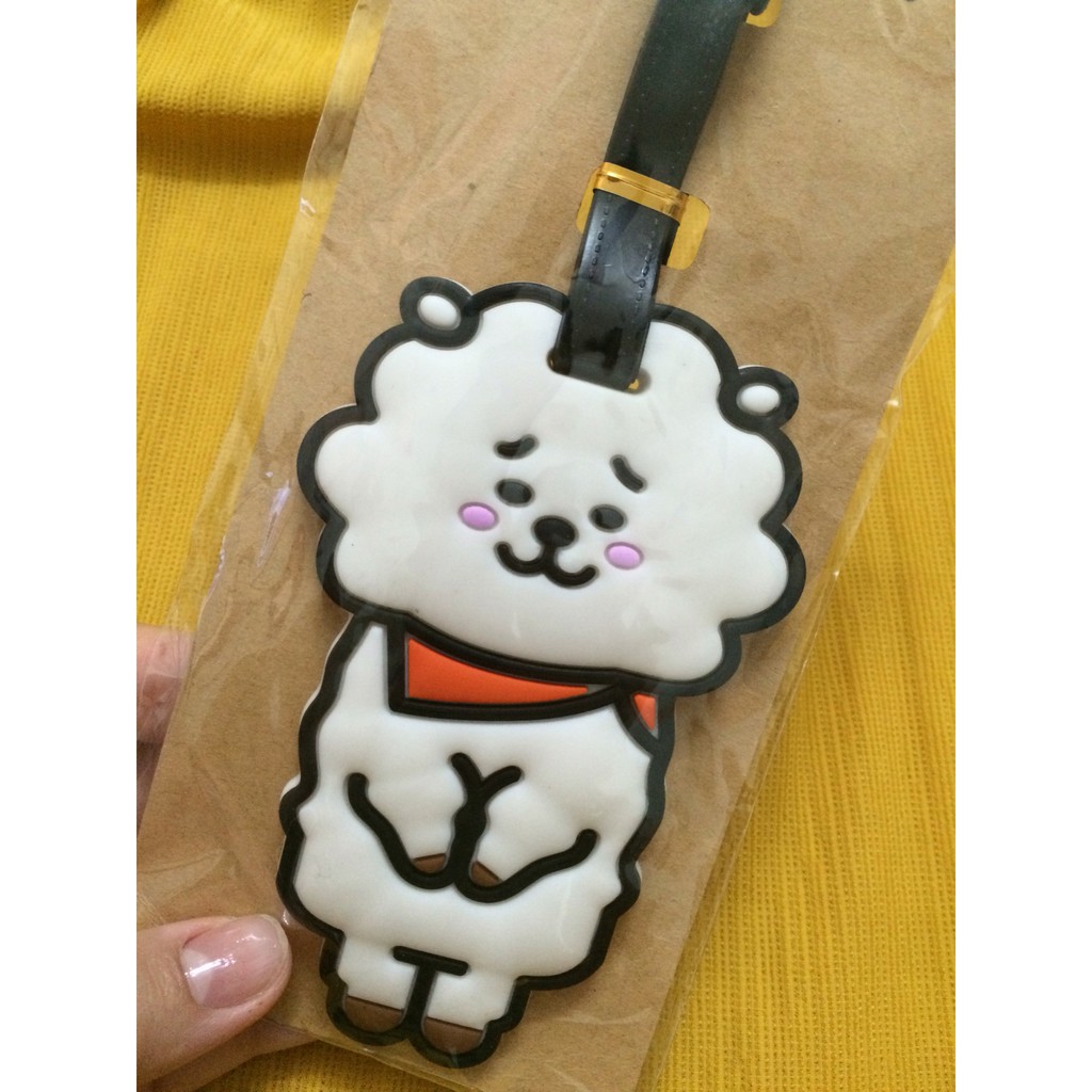 THẺ HÀNH LÝ BT21/ BT21 LUGGAGE TAG [còn Shooky/Mang]