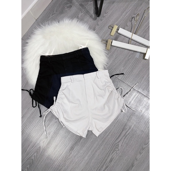 quần short dây rút kaki 3 Size s m l - hình thật - video chính chủ - carotshop