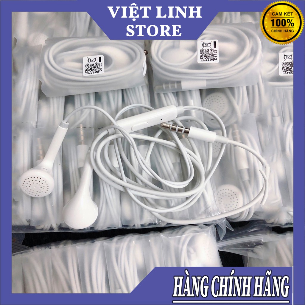 Tai nghe earpods mini oppo - Chính hãng đeo tai - không đau tai - Chip 3IC - Cổng 3.5mm - Hàng Đẹp - Việt Linh Store