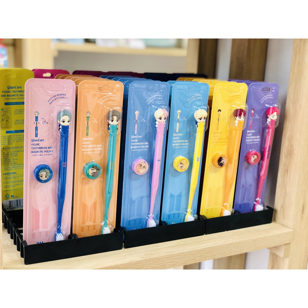 Bàn Chải Đánh Răng BTS TOOTHBRUSH. Độc Quyền 7 Thành Viên BTS.
