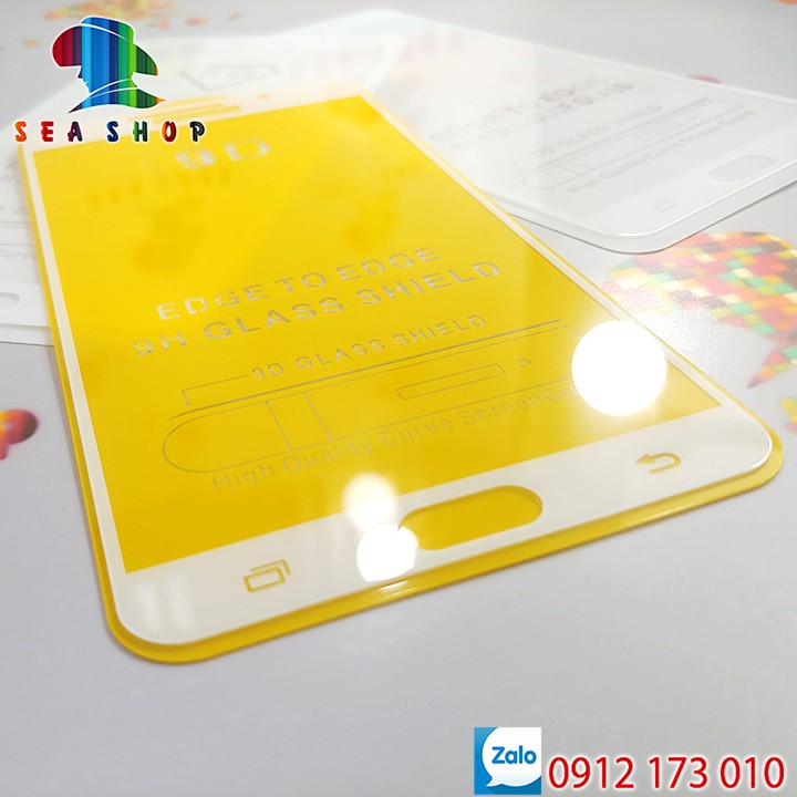 Bộ 2 kính cường lực Samsung Galaxy A9 Pro (A910) - 9D full màn hình / Kính cường lực Samsung A9 Pro tràn màn hình