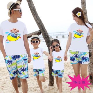 áo đồng phục đi biển