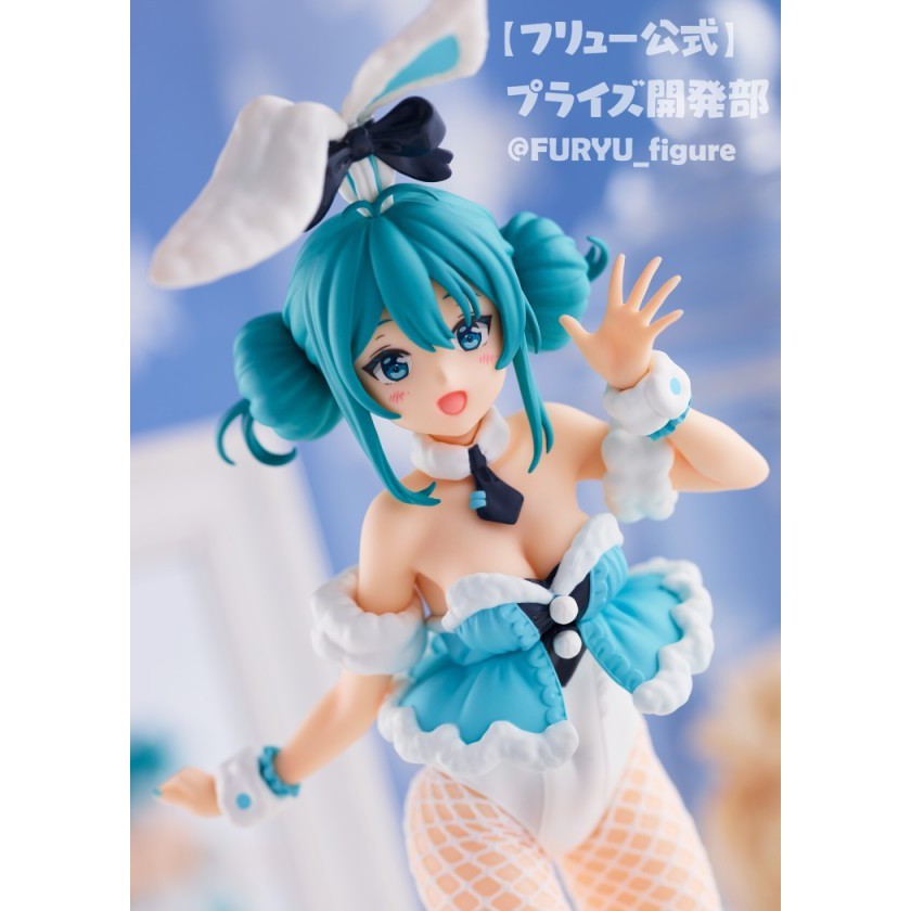 Mô Hình Figure Chính Hãng Anime Vocaloid, Hatsune Miku, BiCute Bunnies, FuRyu, Nhật Bản