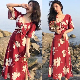Đầm Maxi Trẻ Trung Xẻ Tà Hàng Nhập Cao Cấp MSNN940
