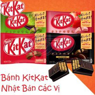 Bánh KitKat các vị - nội địa Nhật Bản - Chính hãng