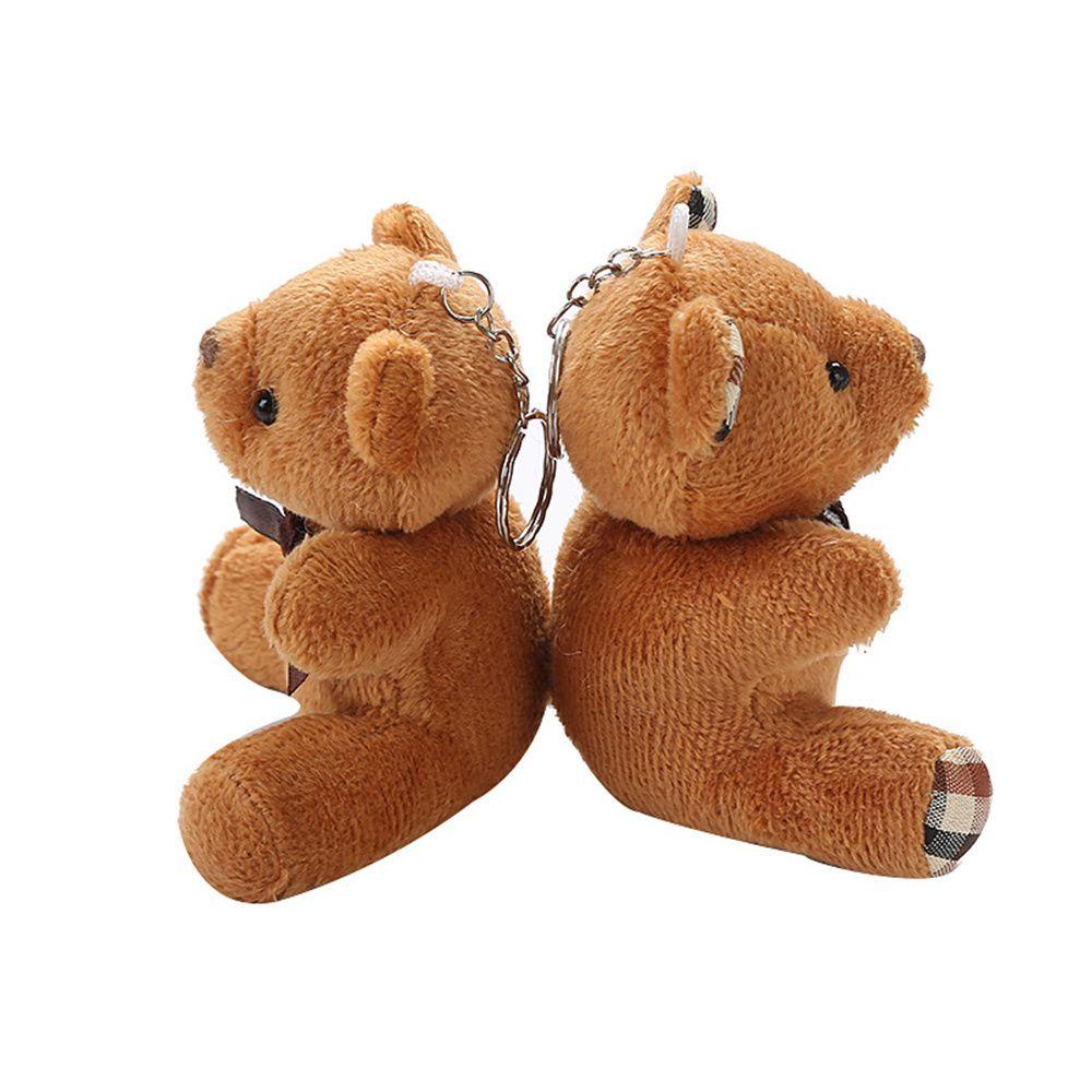 Gấu Bông Mềm 8CM Dễ Thương Dùng Làm Móc Khóa