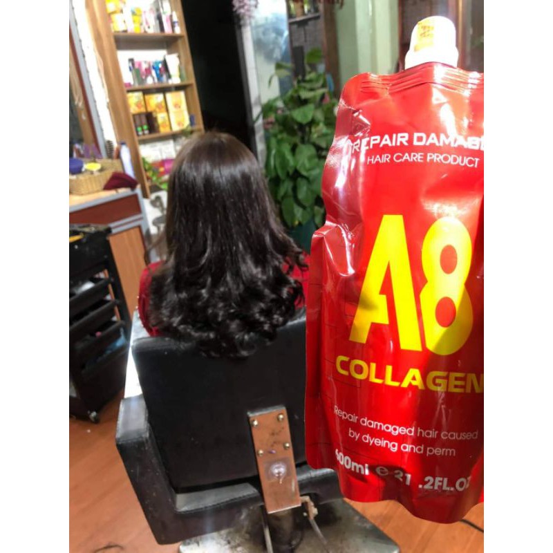 Hấp xả siêu phục hồi  collagen A8