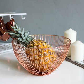 Giỏ lưới đựng trái cây sọc dọc
