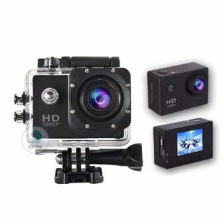 Camera hành động chống nước FullHD 1080P (Đen)