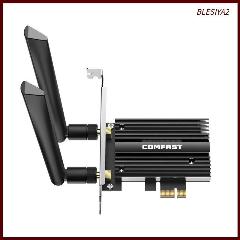 Bộ tiếp hợp WiFi 6 PCI-E 1800Mbps 802.11AX PCI bluetooth 5.2 dành cho máy tính bàn