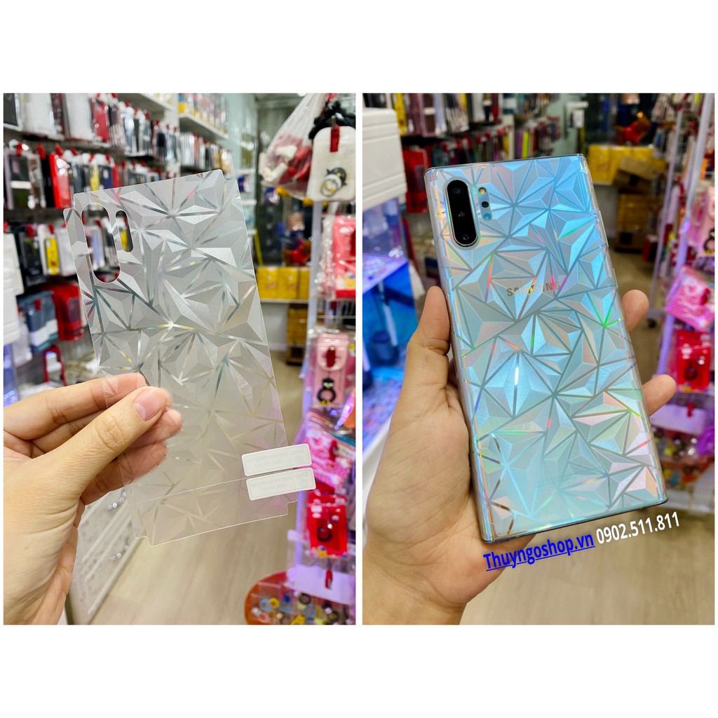 Film dán 3D trang trí Samsung Note10 Plus - Note10 - Note9 - Note8 - S10 - S10 Plus - S10e - S9+ - S9 - S8+ - S8 - S7