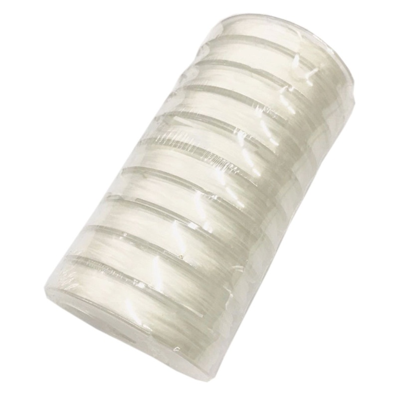 10 Cuộn Dây Cước 0.8mm 150m Co Giãn Làm Đồ Thủ Công