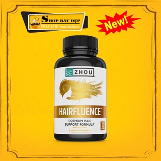  Viên Uống Hairfluence mọc râu tóc nhanh