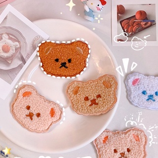 Zanmo sticker ủi thêu - patch thêu ủi hoặc dán quần áo gấu teddy bông xù