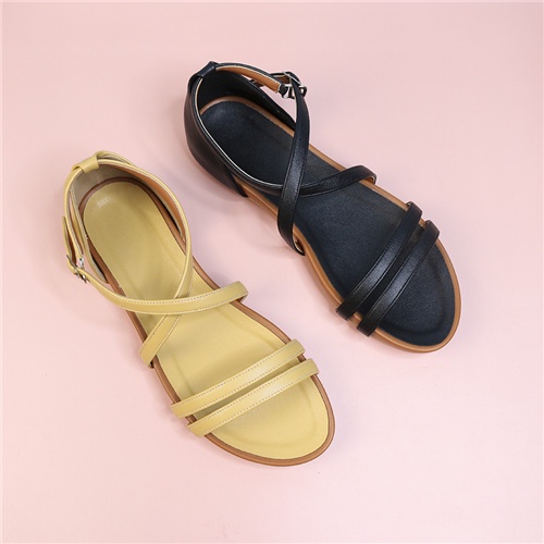 SANDAL QUAI NGANG CHÉO BÍT HẬU
