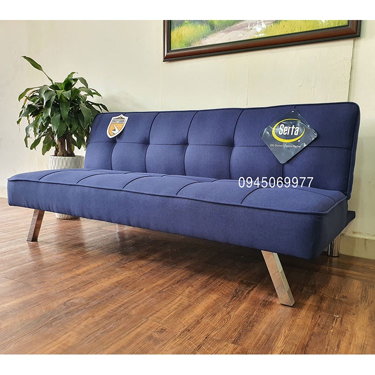Ghế sofa có thể làm giường ngủ_màu xanh navy